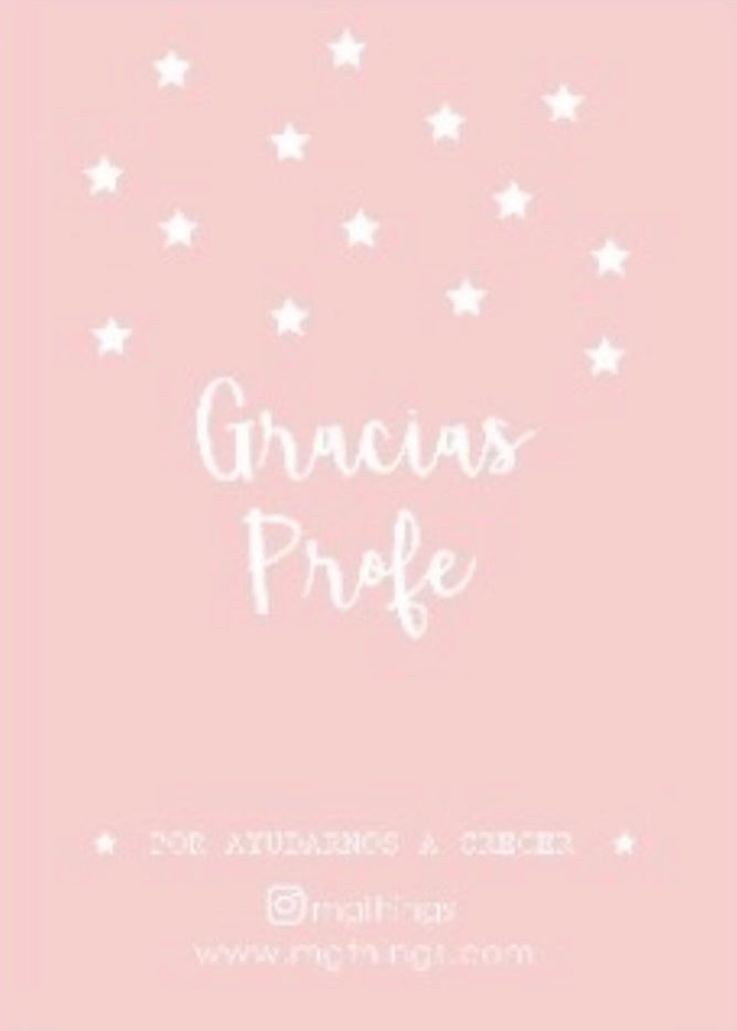 Regalos Profes: Pulsera elástica inicial