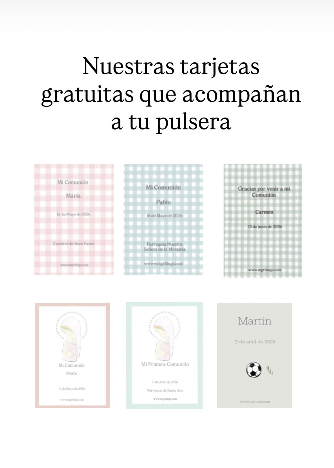 Detalle Primera Comunión de llavero de madera “inicial” (pack de 5 unidades).