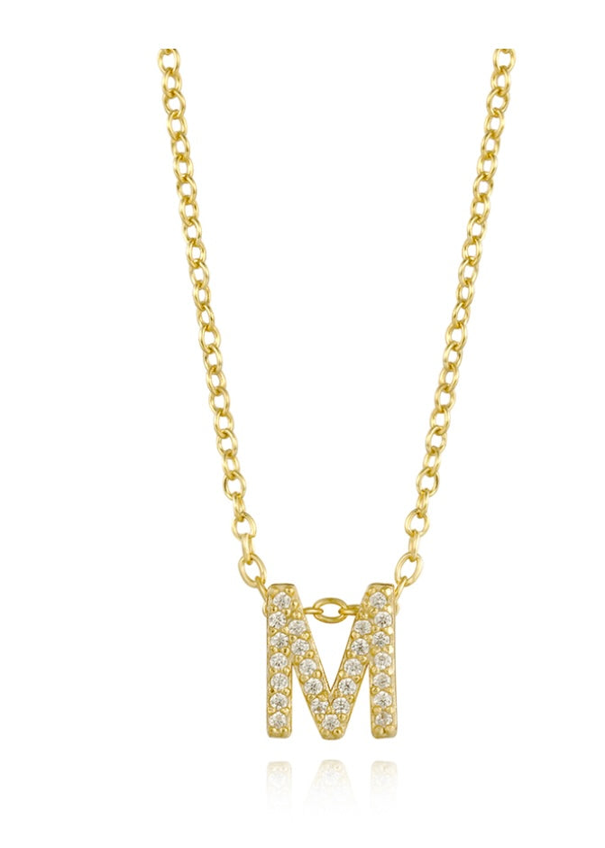 Collar inicial de circonitas