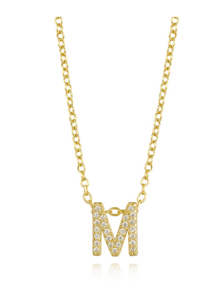 Collar inicial de circonitas