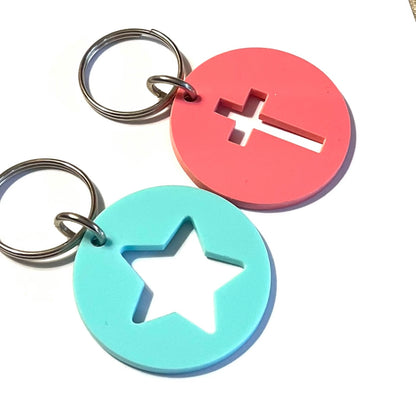 Llavero metacrilato personalizado