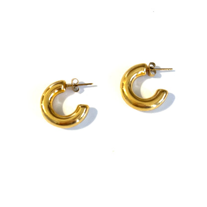 Pendientes acero Sofia