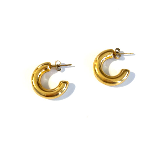 Pendientes acero Sofia