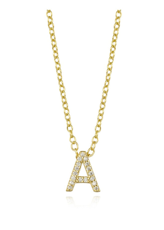 Collar inicial de circonitas