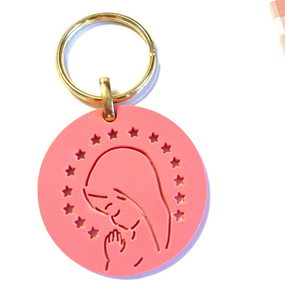 Llavero metacrilato personalizado