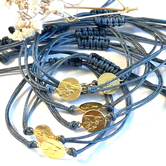 Pulseras pack de 8 unidades de Escapulario Virgen del Carmen