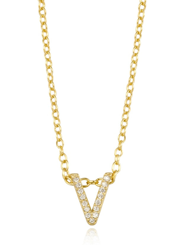 Collar inicial de circonitas