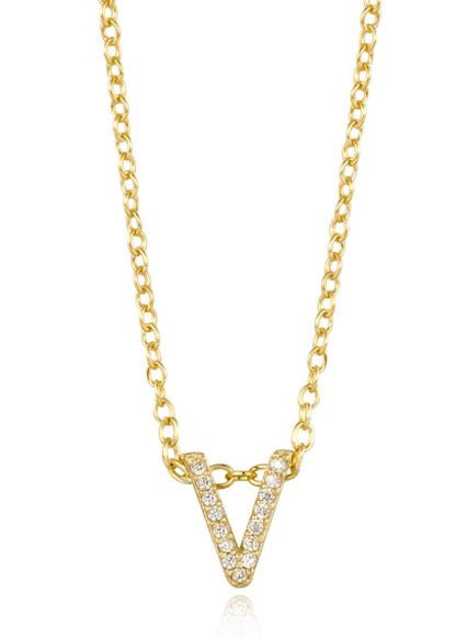 Collar inicial de circonitas