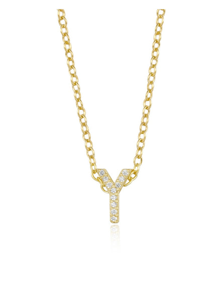 Collar inicial de circonitas