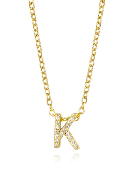 Collar inicial de circonitas