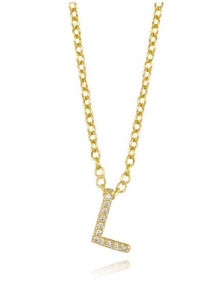 Collar inicial de circonitas