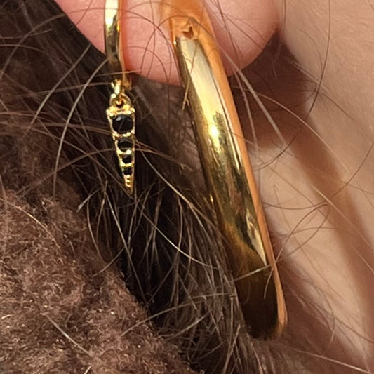 Pendiente acero concha