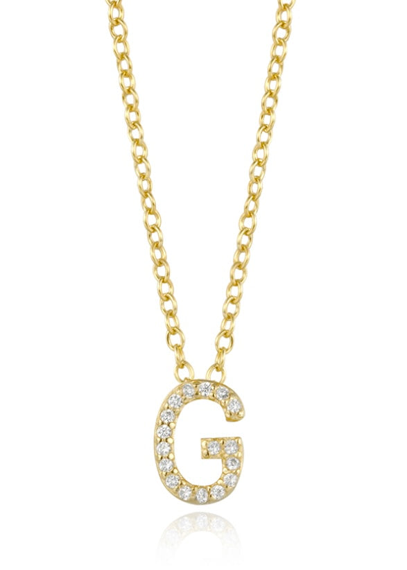 Collar inicial de circonitas