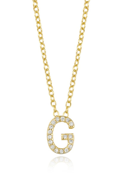 Collar inicial de circonitas