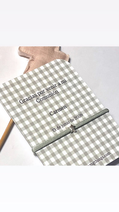 Detalle Bautizo pulsera estrella plateada  ( pack 8)